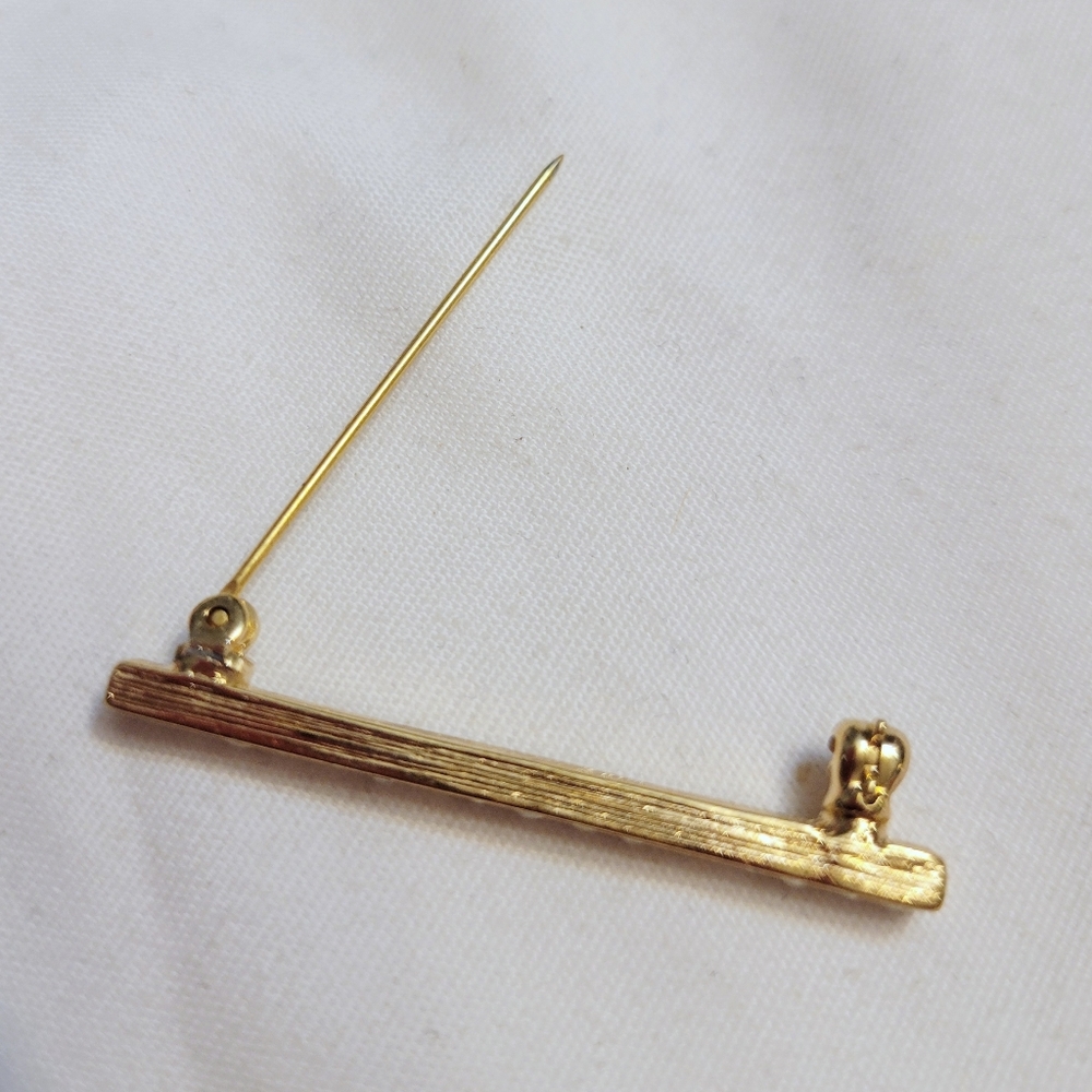 Vintage Bar Brooch - Picture 5 of 6